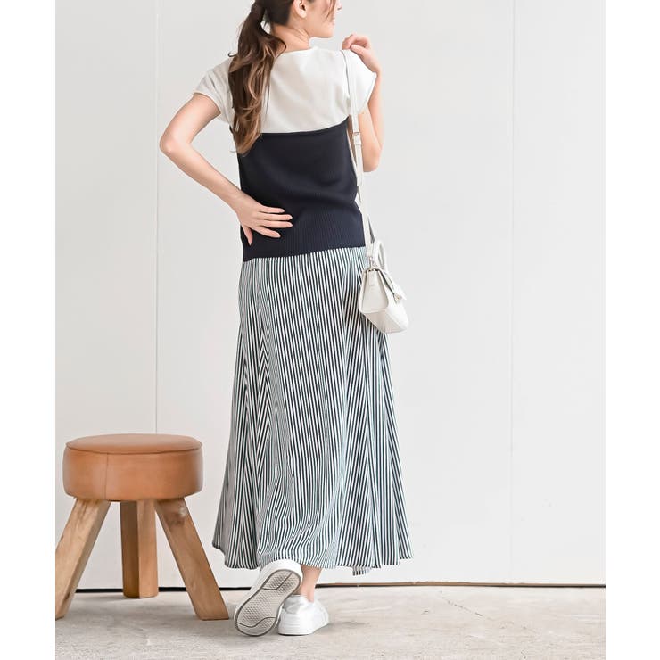 ６枚ハギレーヨンフレアースカート | rps | 詳細画像22 