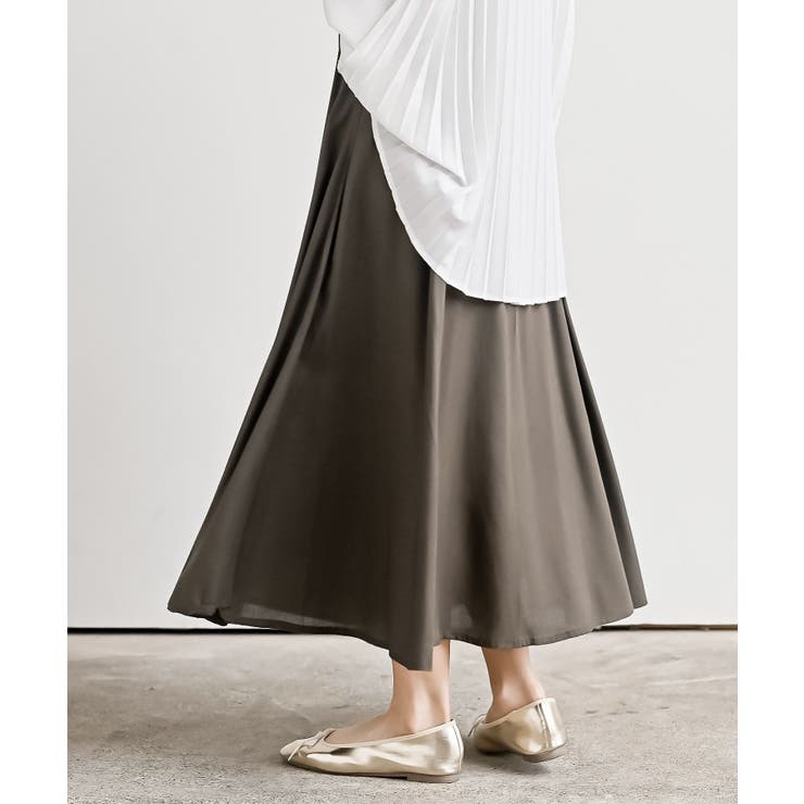 ６枚ハギレーヨンフレアースカート | rps | 詳細画像35 