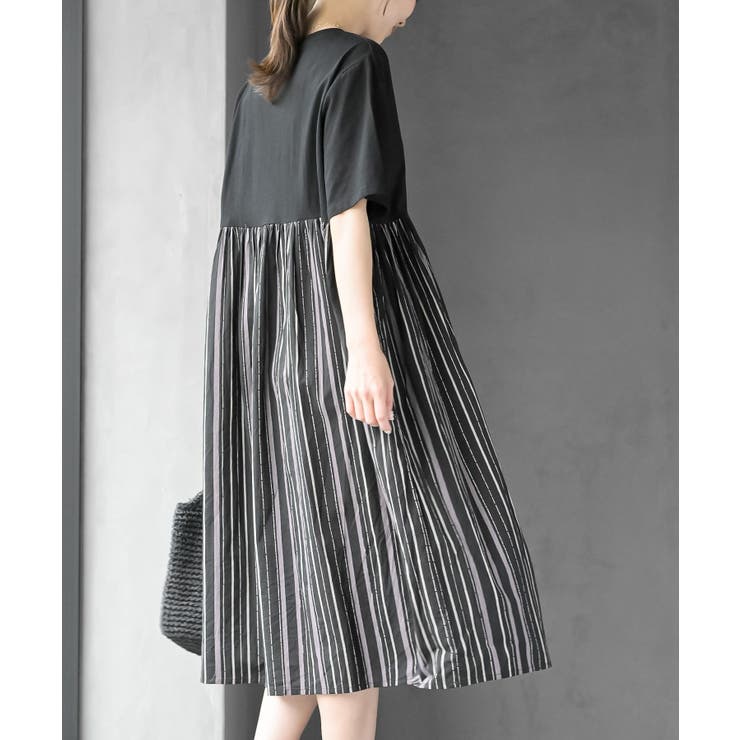 プリント切替ワンピース | rps | 詳細画像20 