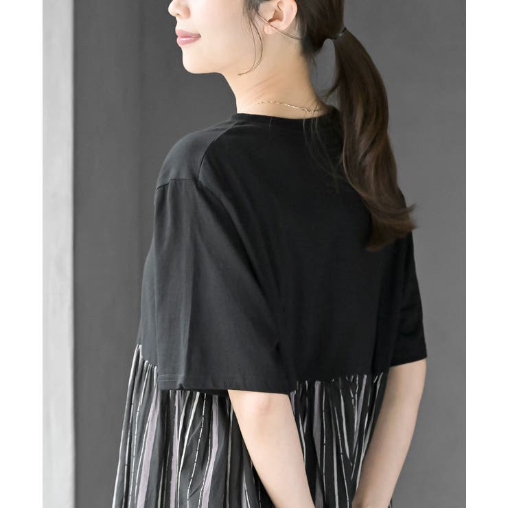 プリント切替ワンピース | rps | 詳細画像22 