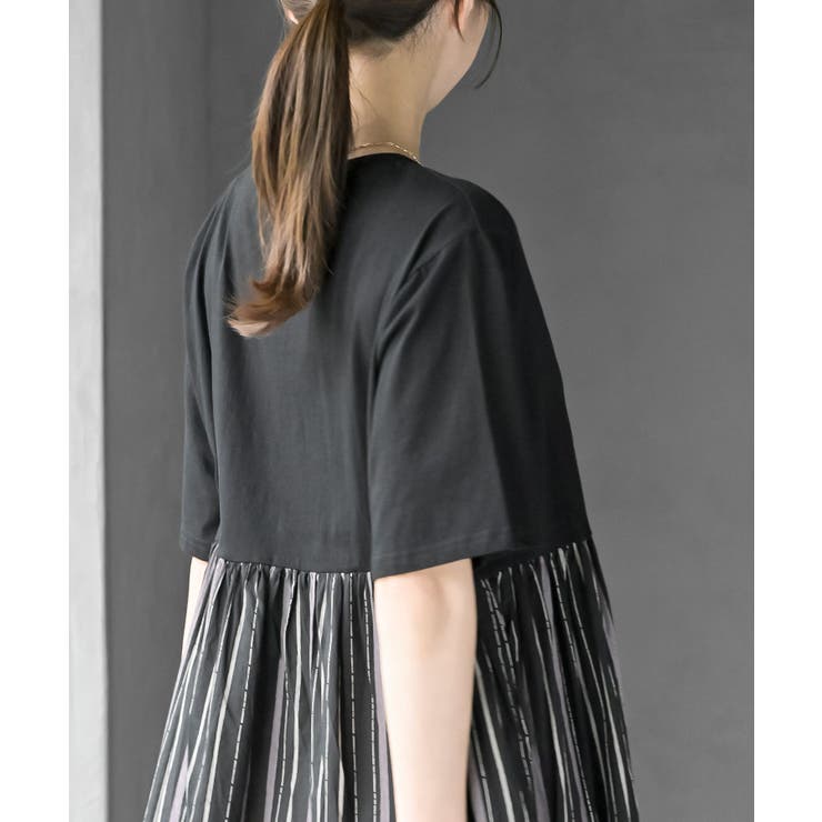 プリント切替ワンピース | rps | 詳細画像24 