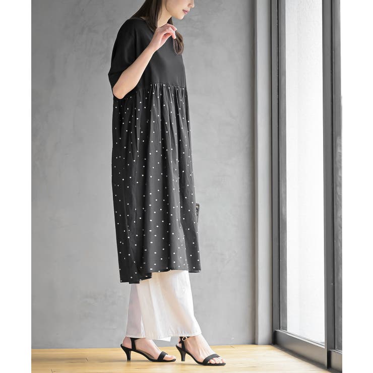 プリント切替ワンピース | rps | 詳細画像29 