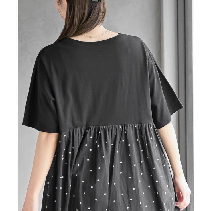 プリント切替ワンピース | rps | 詳細画像32 