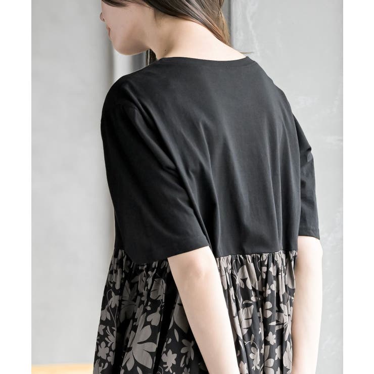 プリント切替ワンピース | rps | 詳細画像38 