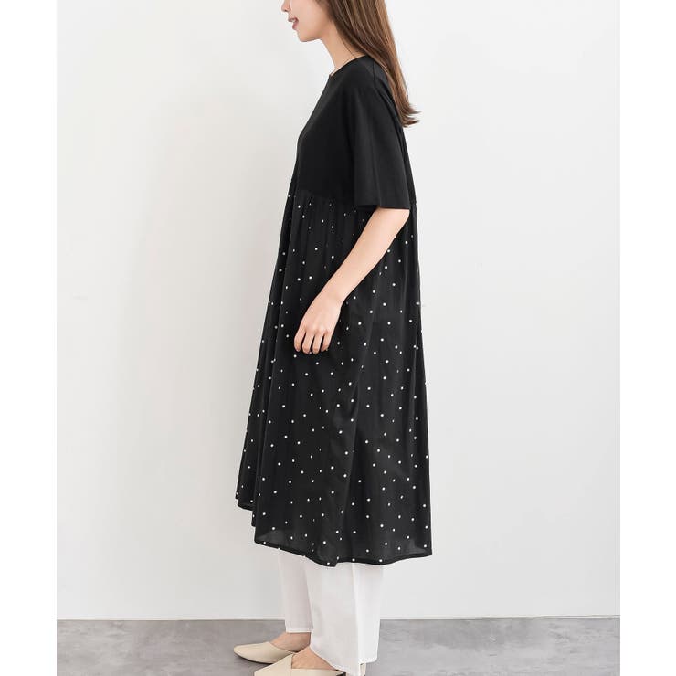 プリント切替ワンピース | rps | 詳細画像42 