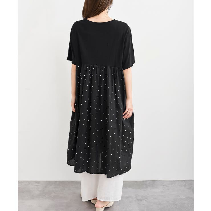 プリント切替ワンピース | rps | 詳細画像43 