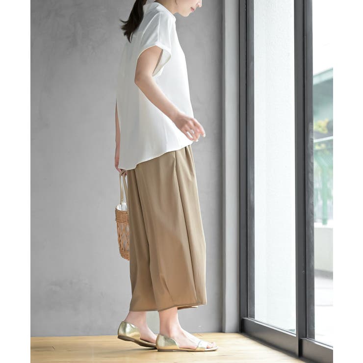 ゆるワイドリラックスガウチョパンツ | rps | 詳細画像12 