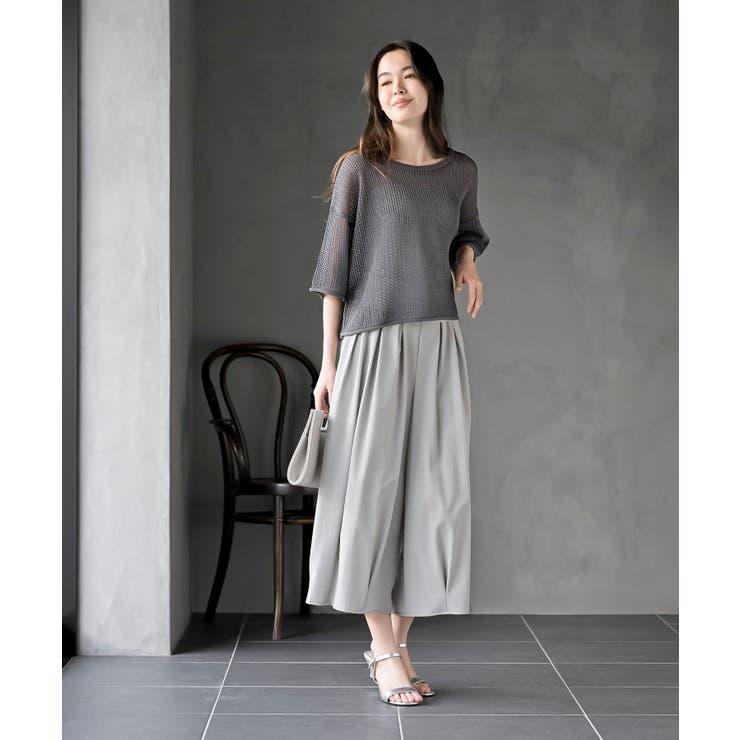 ゆるワイドリラックスガウチョパンツ | rps | 詳細画像18 