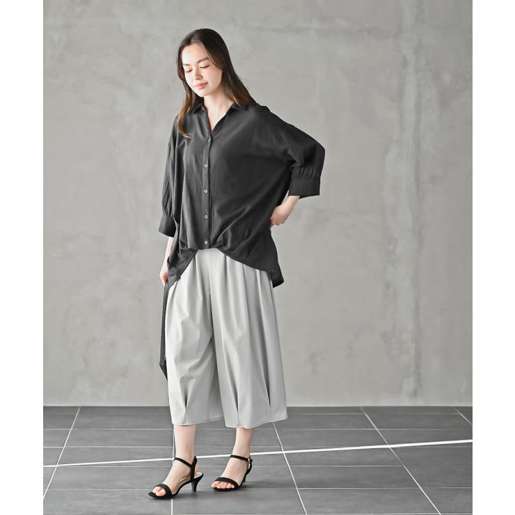 ゆるワイドリラックスガウチョパンツ | rps | 詳細画像26 