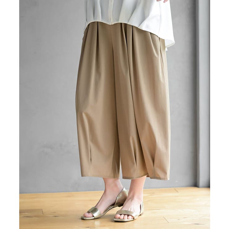 モカ | ゆるワイドリラックスガウチョパンツ | rps