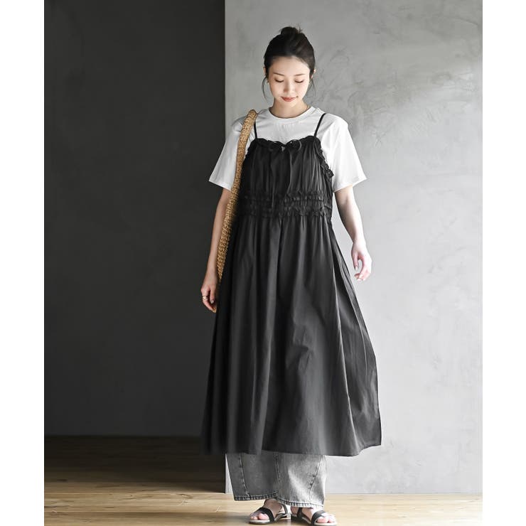 ＴシャツＳＥＴギャザーキャミワンピース | rps | 詳細画像10 