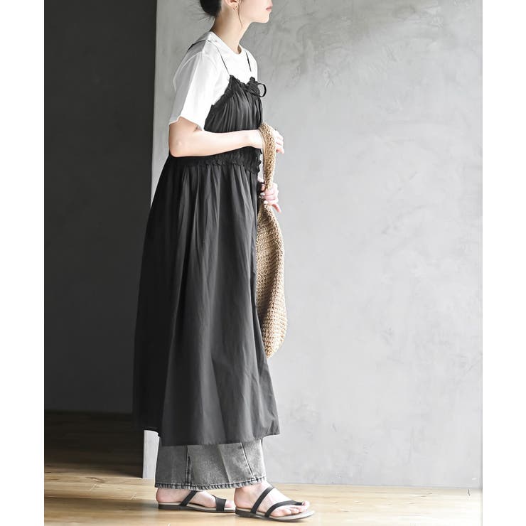 ＴシャツＳＥＴギャザーキャミワンピース | rps | 詳細画像11 