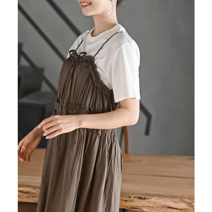 ＴシャツＳＥＴギャザーキャミワンピース | rps | 詳細画像23 