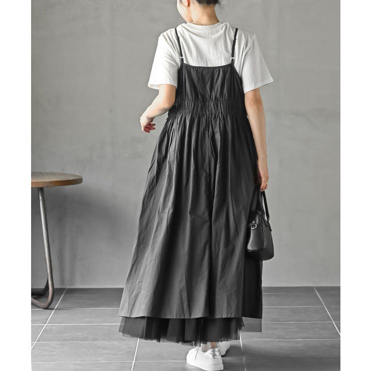 ＴシャツＳＥＴギャザーキャミワンピース | rps | 詳細画像4 