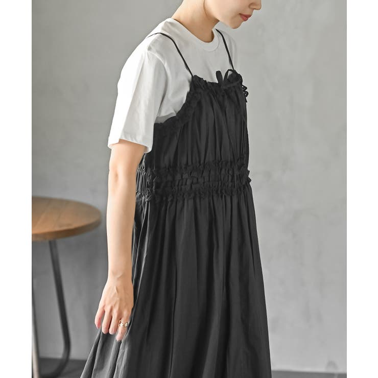 ＴシャツＳＥＴギャザーキャミワンピース | rps | 詳細画像9 
