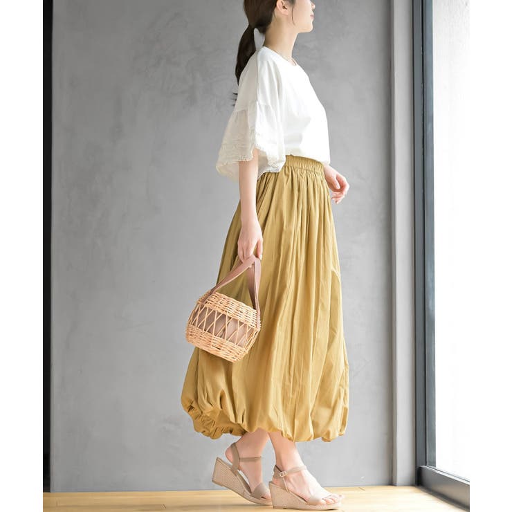 刺繍レーススリーブ切替カットＴ | rps | 詳細画像5 