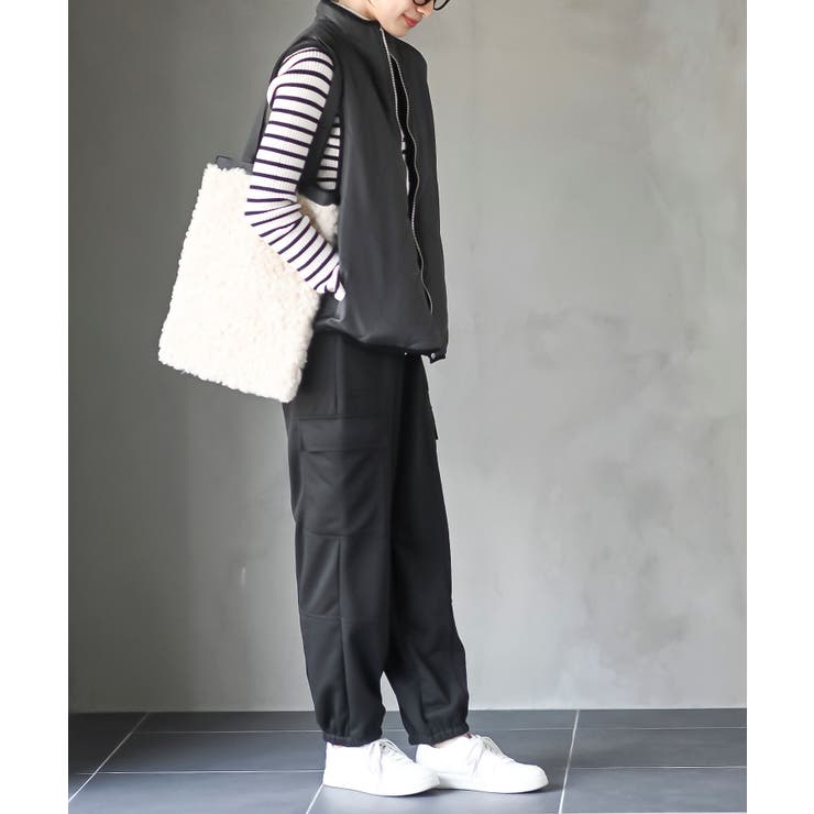 リバーシブルスタンドキルトベスト | rps | 詳細画像16 