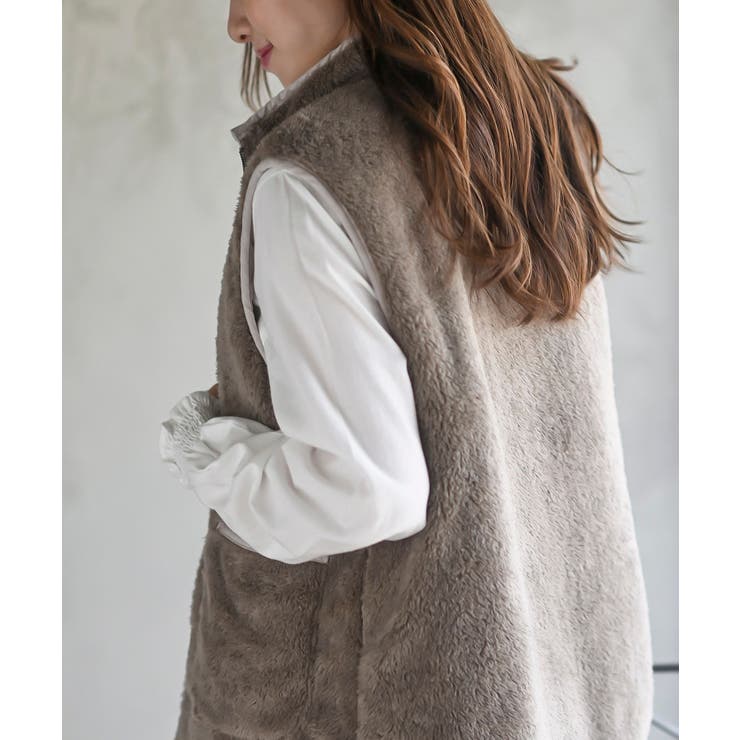 リバーシブルスタンドキルトベスト | rps | 詳細画像28 