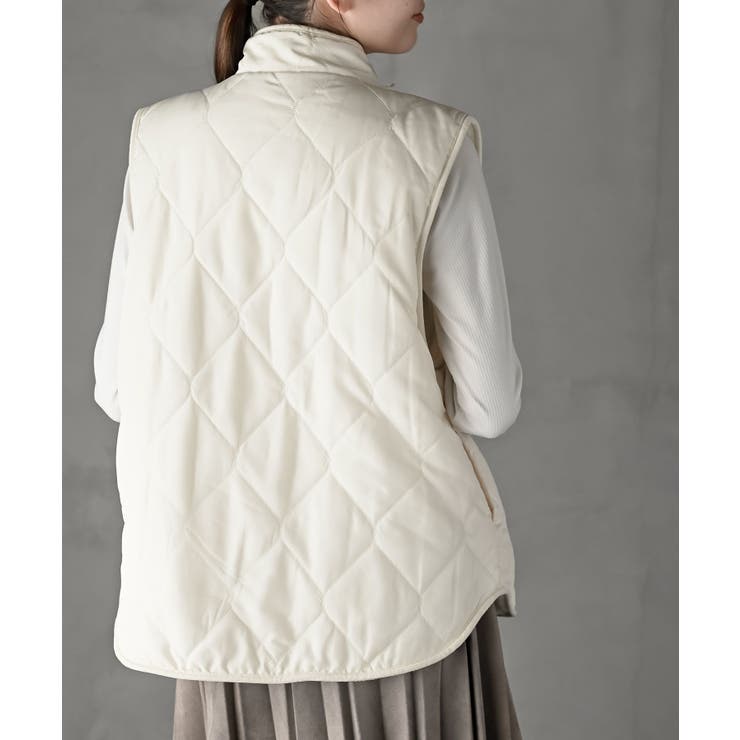 リバーシブルスタンドキルトベスト | rps | 詳細画像8 