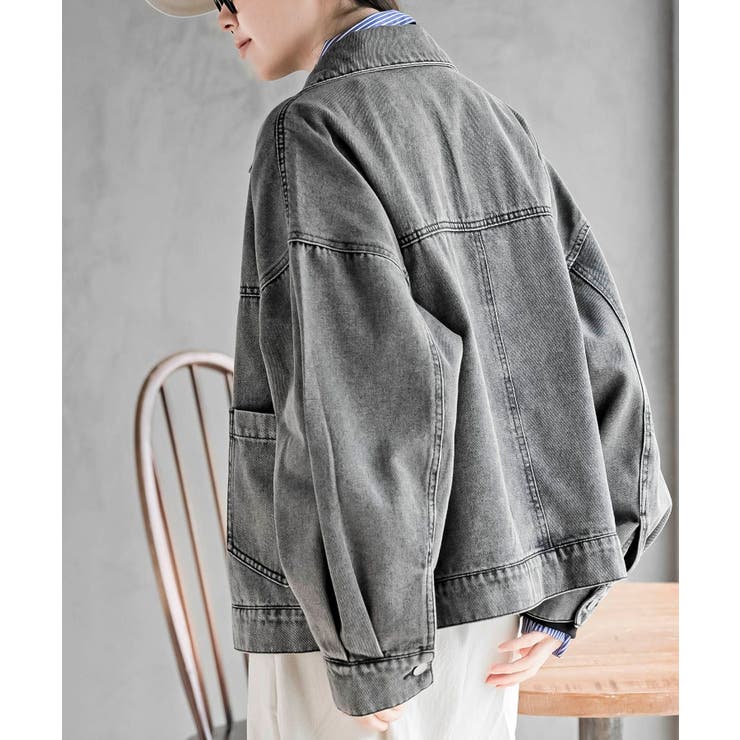 デニムＢＩＧカバーオール | rps | 詳細画像7 