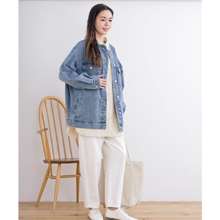 ノーカラービックＧジャン | rps | 詳細画像10 