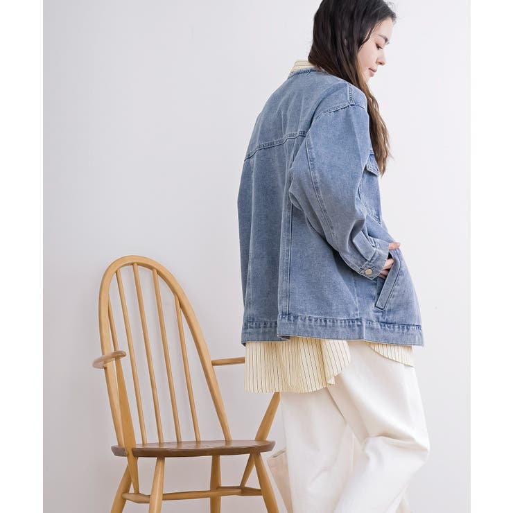 ノーカラービックＧジャン | rps | 詳細画像13 