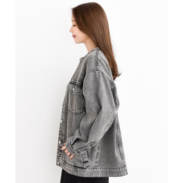 ノーカラービックＧジャン | rps | 詳細画像18 