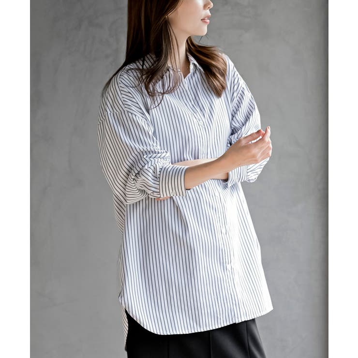 ストライプ２ＷＡＹシャツ | rps | 詳細画像1 