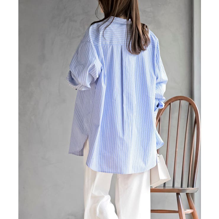 ストライプ２ＷＡＹシャツ | rps | 詳細画像12 