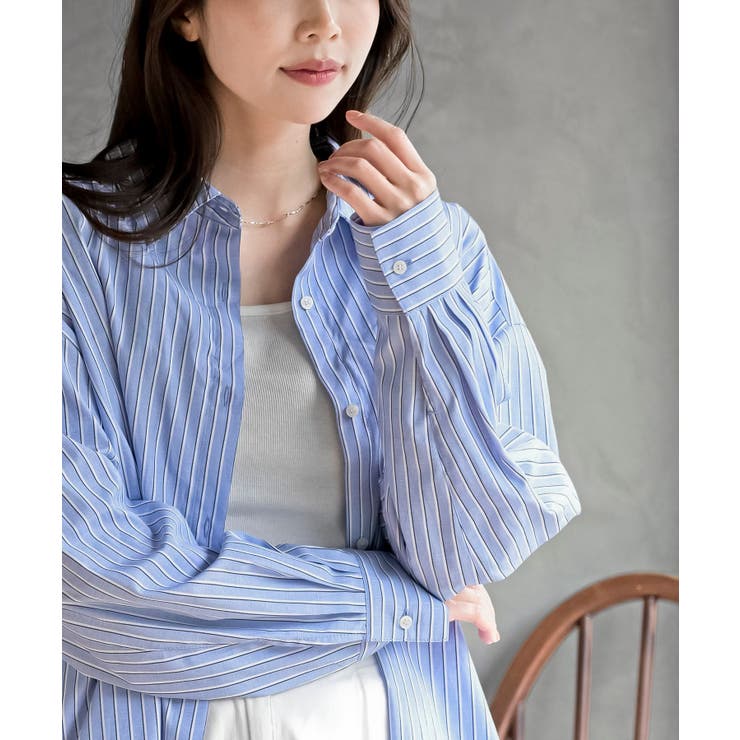 ストライプ２ＷＡＹシャツ | rps | 詳細画像14 