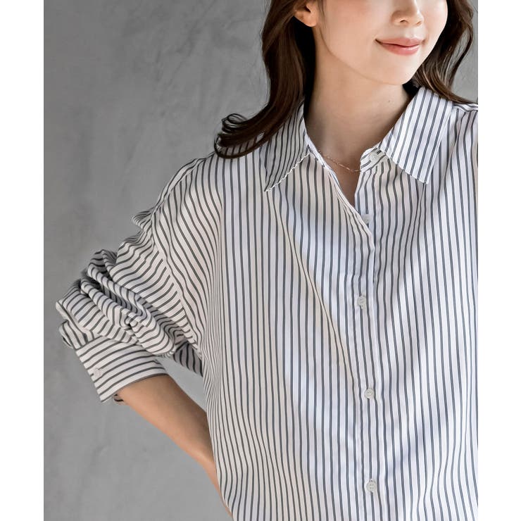 ストライプ２ＷＡＹシャツ | rps | 詳細画像6 