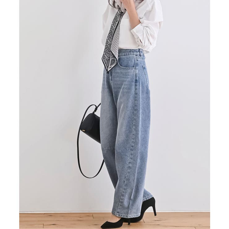 デニムバレルレッグパンツ | rps | 詳細画像11 