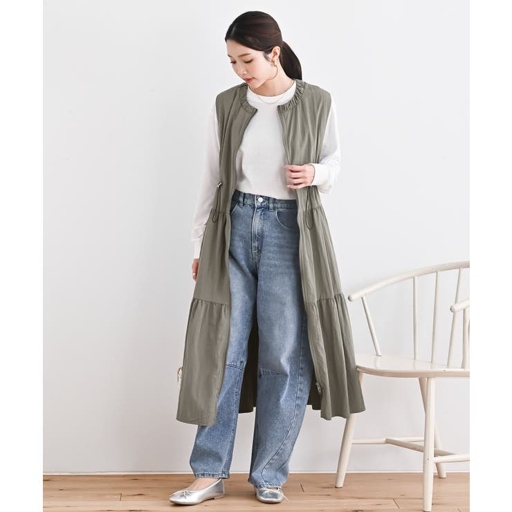 デニムバレルレッグパンツ | rps | 詳細画像16 