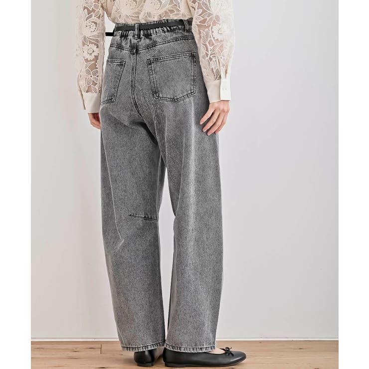 デニムバレルレッグパンツ | rps | 詳細画像5 