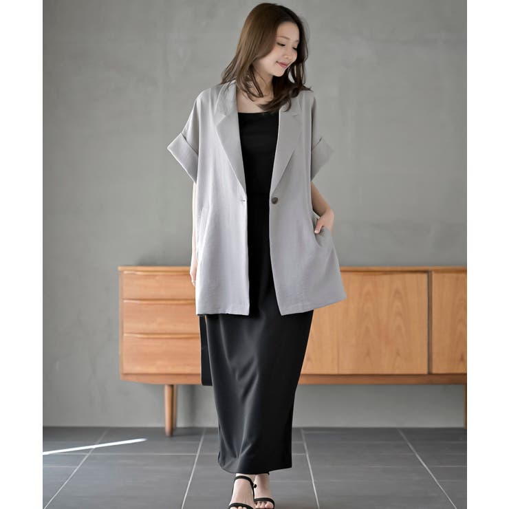 ハーフスリーブトッパーテーラージャケット | rps | 詳細画像10 