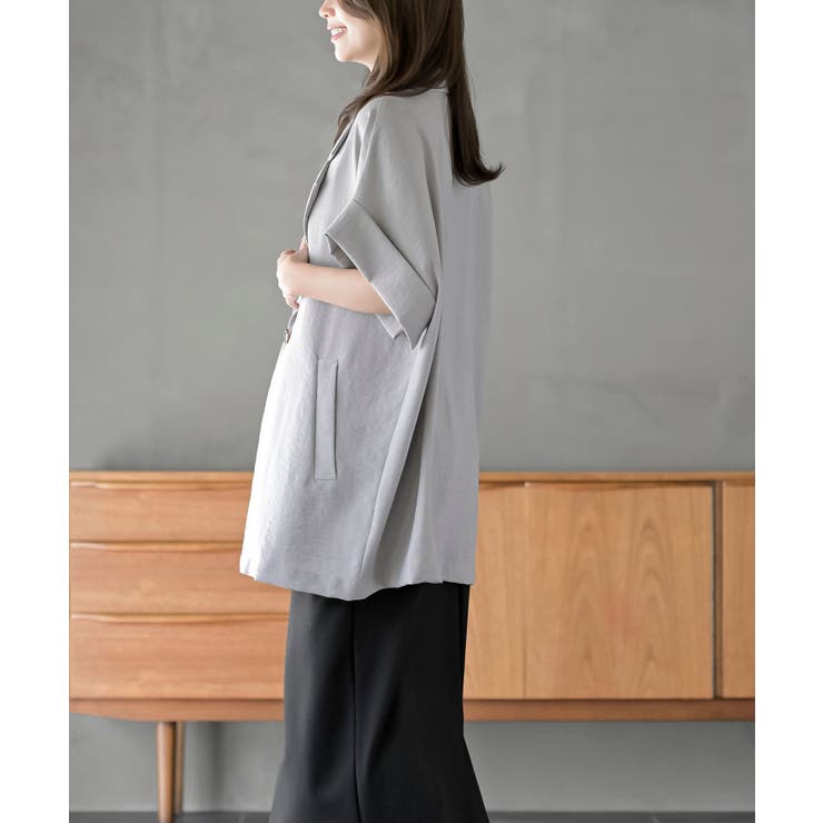 ハーフスリーブトッパーテーラージャケット | rps | 詳細画像11 