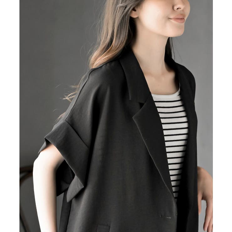 ハーフスリーブトッパーテーラージャケット | rps | 詳細画像22 