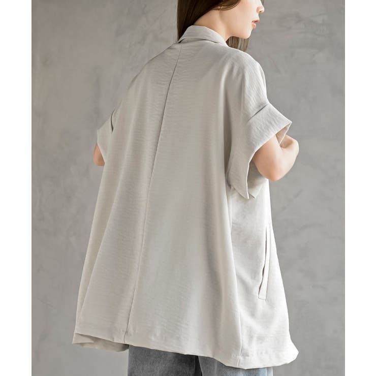 ハーフスリーブトッパーテーラージャケット | rps | 詳細画像8 