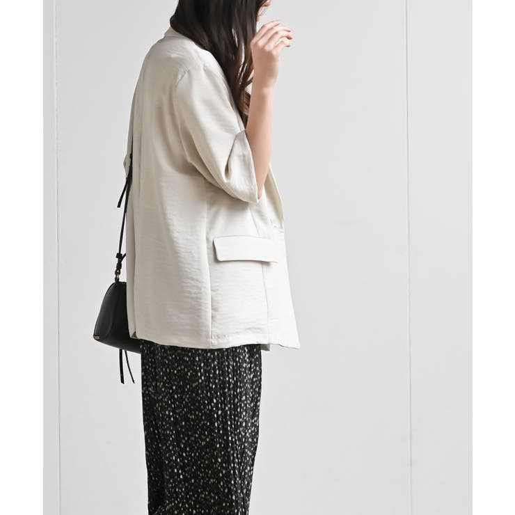 リネンライク半袖ジャケット | rps | 詳細画像29 