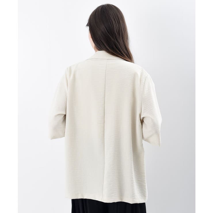 リネンライク半袖ジャケット | rps | 詳細画像38 