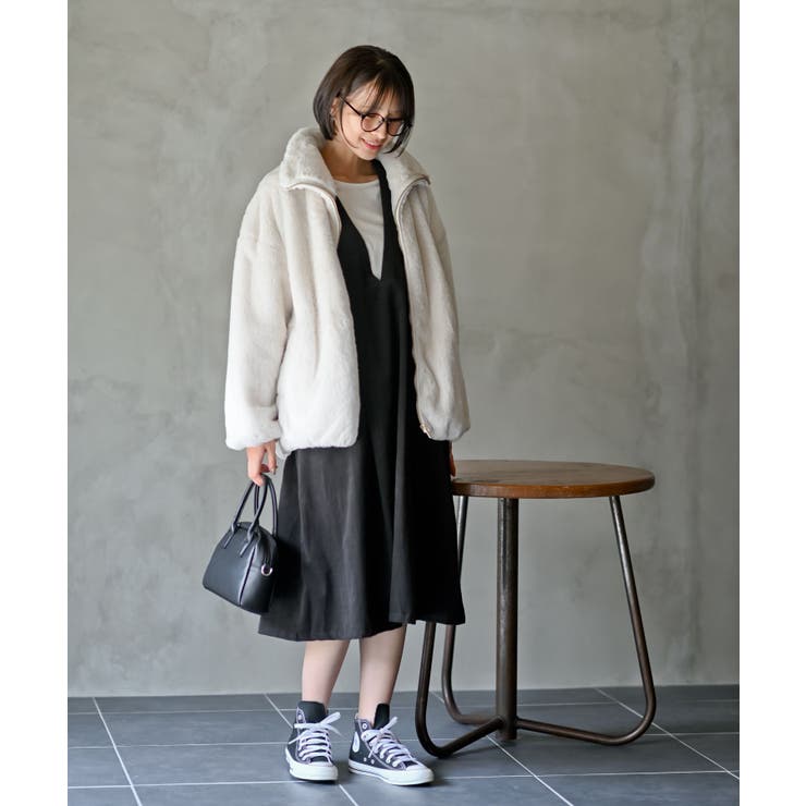 フェイクファースタンドコート | rps | 詳細画像11 