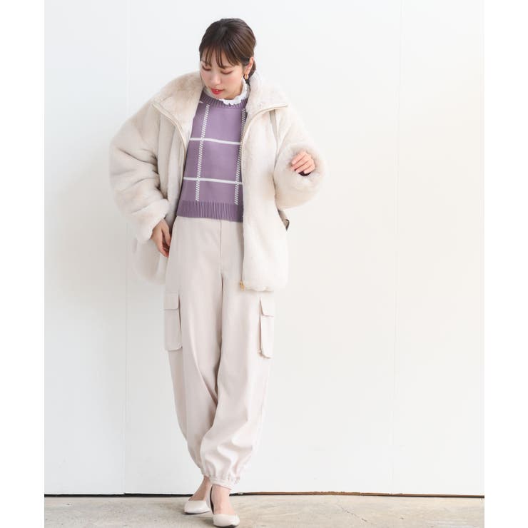 フェイクファースタンドコート | rps | 詳細画像13 