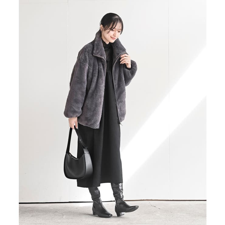 フェイクファースタンドコート | rps | 詳細画像14 