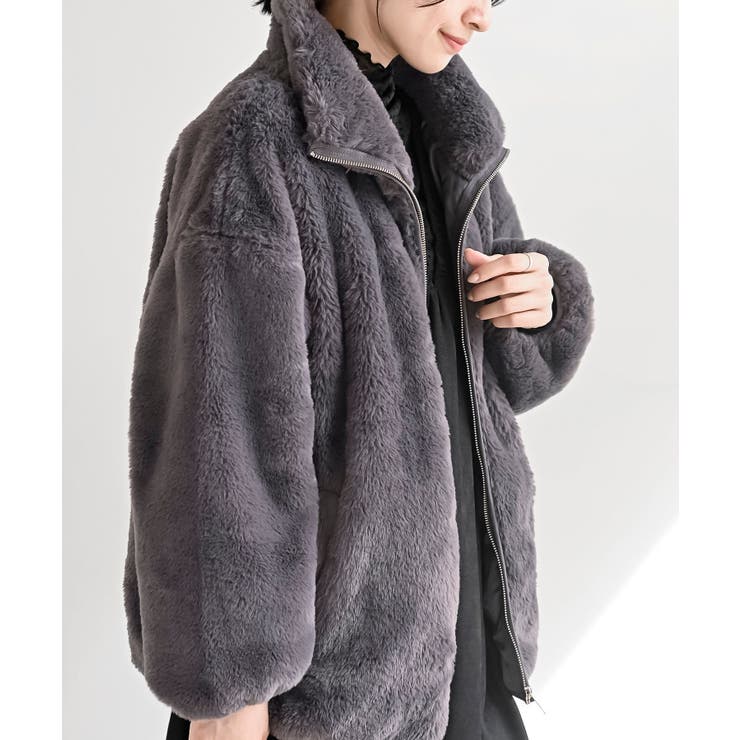 フェイクファースタンドコート | rps | 詳細画像21 