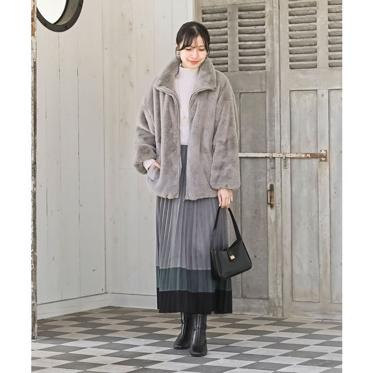 フェイクファースタンドコート | rps | 詳細画像23 