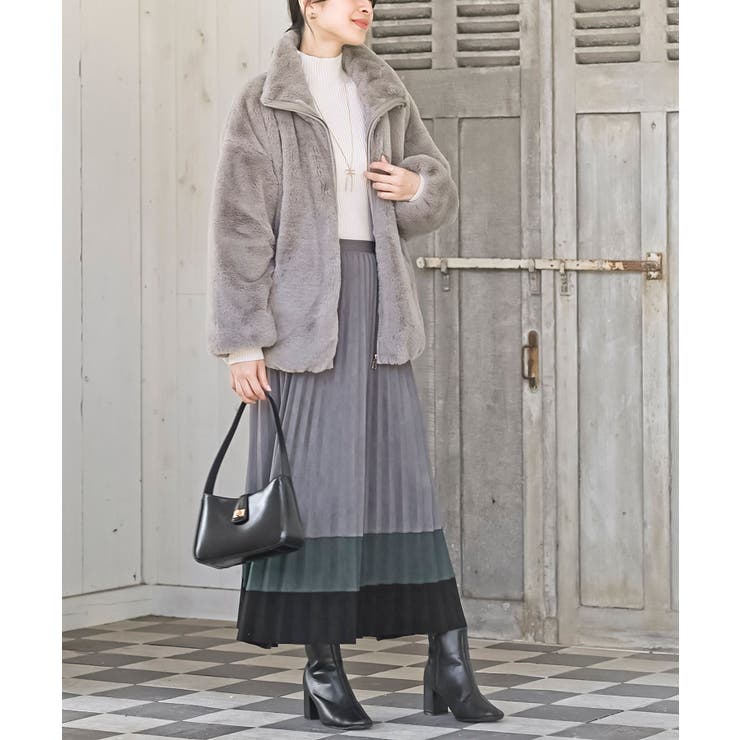 フェイクファースタンドコート | rps | 詳細画像26 