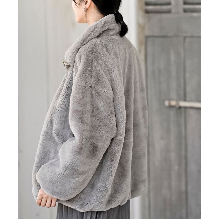 フェイクファースタンドコート | rps | 詳細画像29 