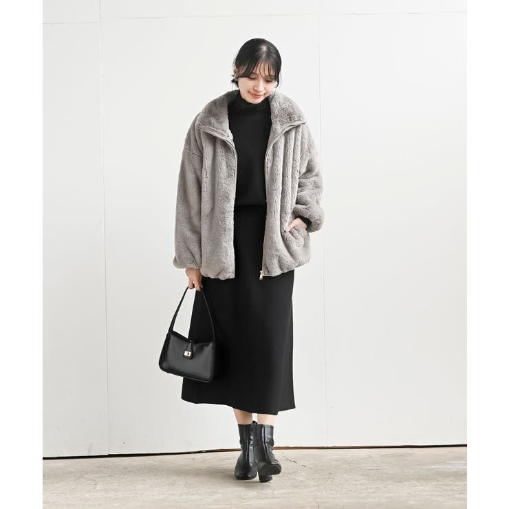 フェイクファースタンドコート | rps | 詳細画像31 