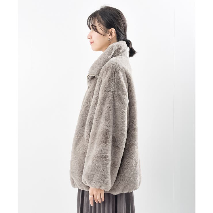 フェイクファースタンドコート | rps | 詳細画像32 