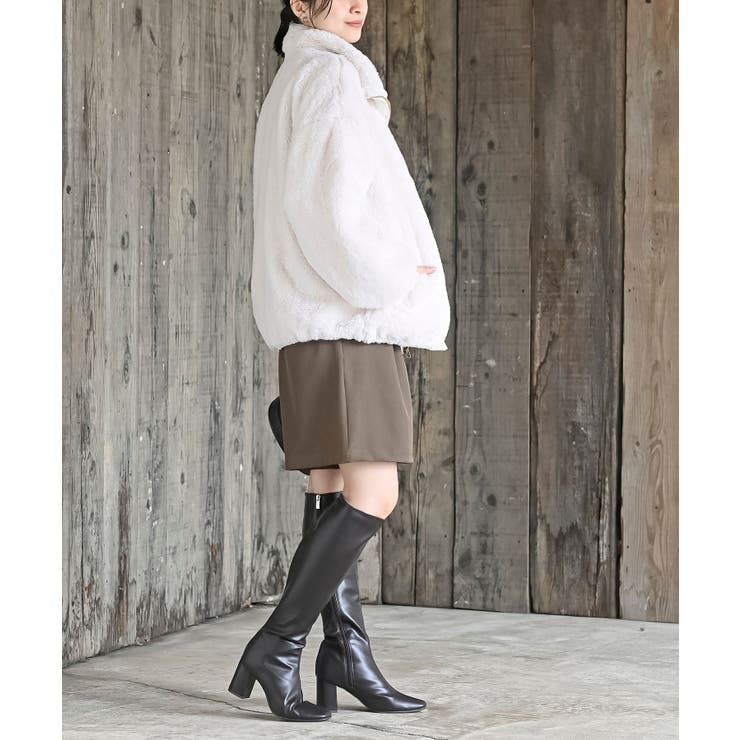 フェイクファースタンドコート | rps | 詳細画像5 